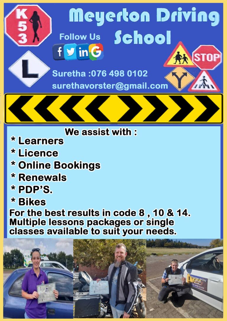 Meyerton Driving School Adv 768x1086